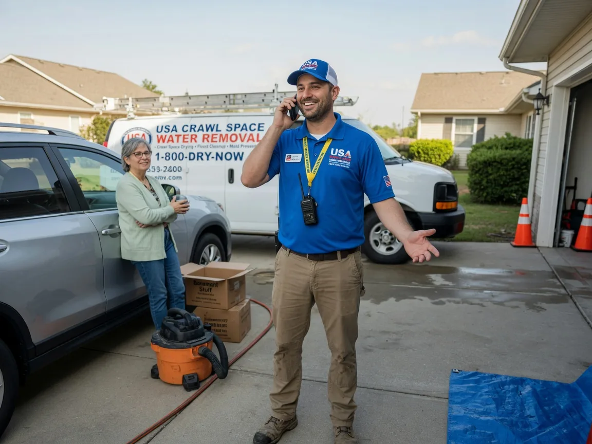 Crawl Space Water Removal Nichols, WI FAQs